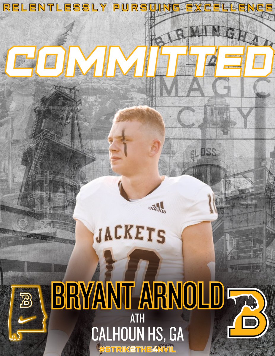 Another true ATHLETE coming to the Magic City, welcome <a href="/bryant_arnold10/">Bryant Arnold</a> 
#Strik2the4nvil | #Excellence