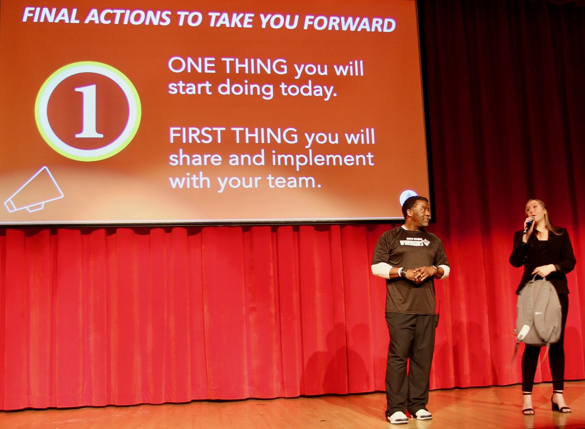 Gratitude to @jade_gordon11 for her empowering talk with our female student athletes on Women in Sports Day. Her positive message & guidance are invaluable as we all contribute to our Teams & Coaches on consistent growth. #Womeninsportsday #WarrFam