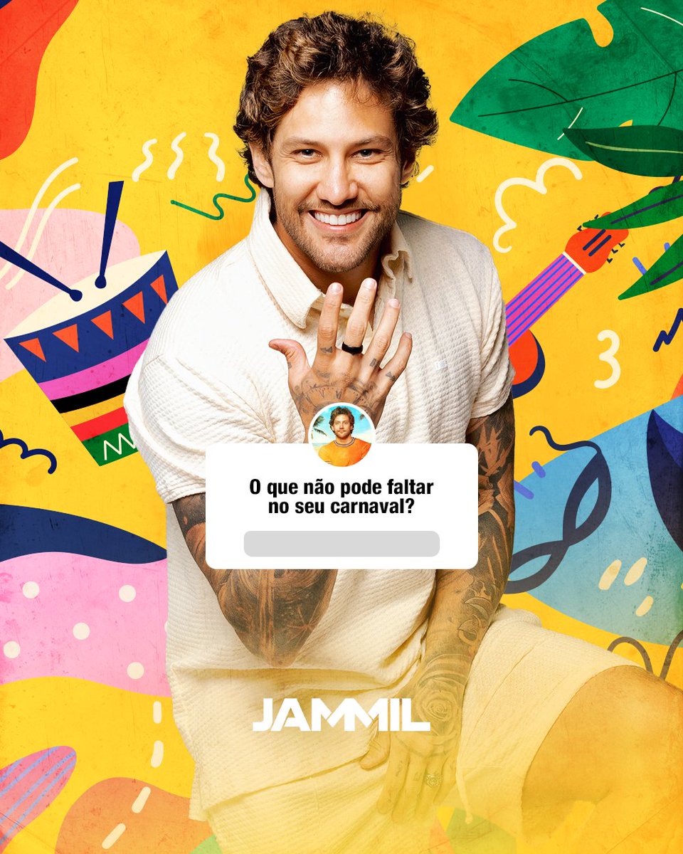 O que não pode faltar de jeito nenhum no seu carnaval? Comenta aqui pra gente.