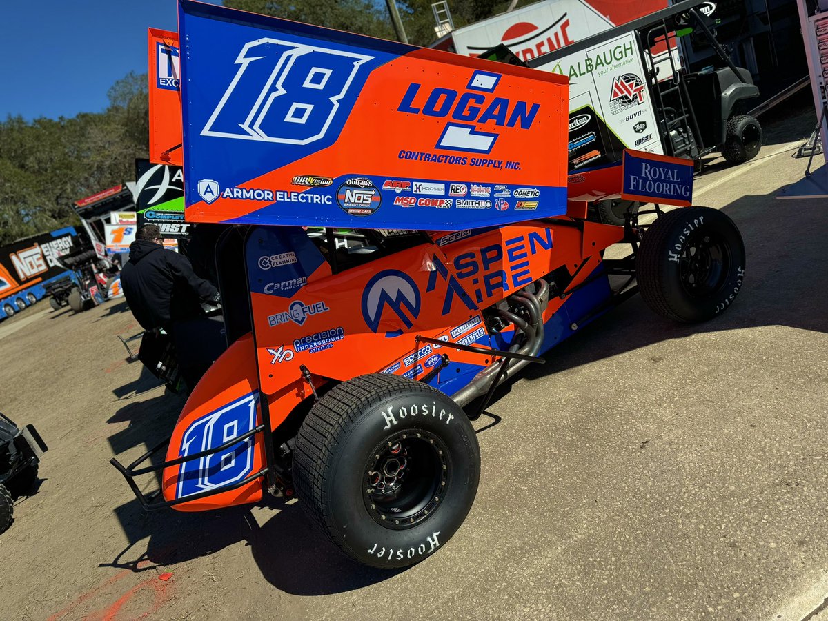 World of Outlaws (@worldofoutlaws) on Twitter photo The sophomore World of Outlaws <a href="/NosEnergyDrink/">NOS Energy Drink</a> Sprint Car campaign begins today at <a href="/DIRTcarNats/">DIRTcar Nationals</a> for <a href="/GioScelzi/">Gio Scelzi</a> with <a href="/KcpRacing/">KCP Racing</a>!
One of Scelziβs 21 career #WoOSprint podiums came at <a href="/VolusiaSpeedway/">Volusia Speedway Park</a> in 2021.
Heβs ready for 2024 in the <a href="/AspenAireInc/">Aspen Aire Inc.</a>/<a href="/LoganContSup/">Logan Contractors Supply, INC.</a> #18! The sophomore World of Outlaws <a href="/NosEnergyDrink/">NOS Energy Drink</a> Sprint Car campaign begins today at <a href="/DIRTcarNats/">DIRTcar Nationals</a> for <a href="/GioScelzi/">Gio Scelzi</a> with <a href="/KcpRacing/">KCP Racing</a>!
One of Scelziβs 21 career #WoOSprint podiums came at <a href="/VolusiaSpeedway/">Volusia Speedway Park</a> in 2021.
Heβs ready for 2024 in the <a href="/AspenAireInc/">Aspen Aire Inc.</a>/<a href="/LoganContSup/">Logan Contractors Supply, INC.</a> #18!