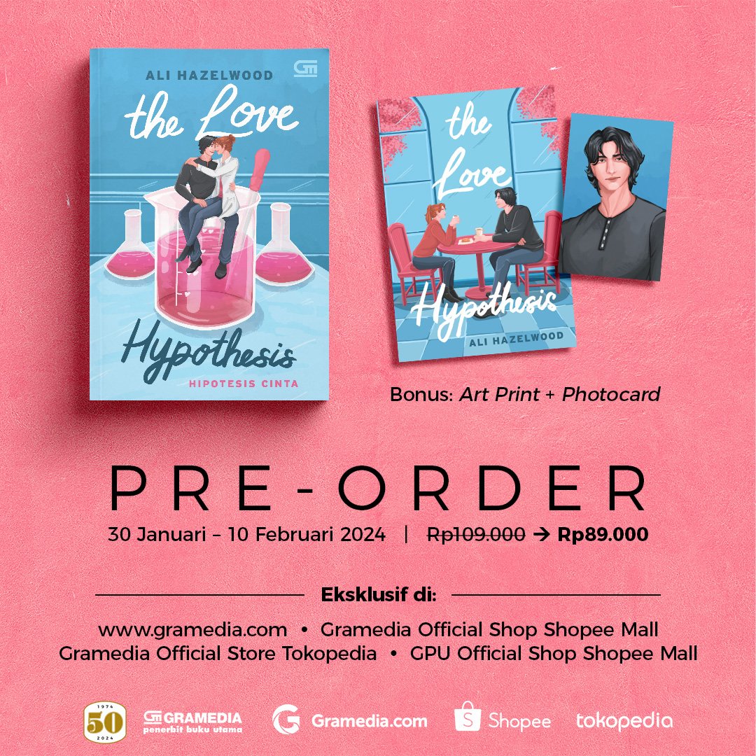 Yok, yang mau ke daftar ke KUA! Udah ada template-nya 😁
Geser untuk bikin versimu sendiri ya ✨
#TheLoveHypothesis #AliHazelwood #AliHazelwoodbooks #romancebooks #RomCom #BookRecommendation #gpuromance #fiksigpu #bukugpu