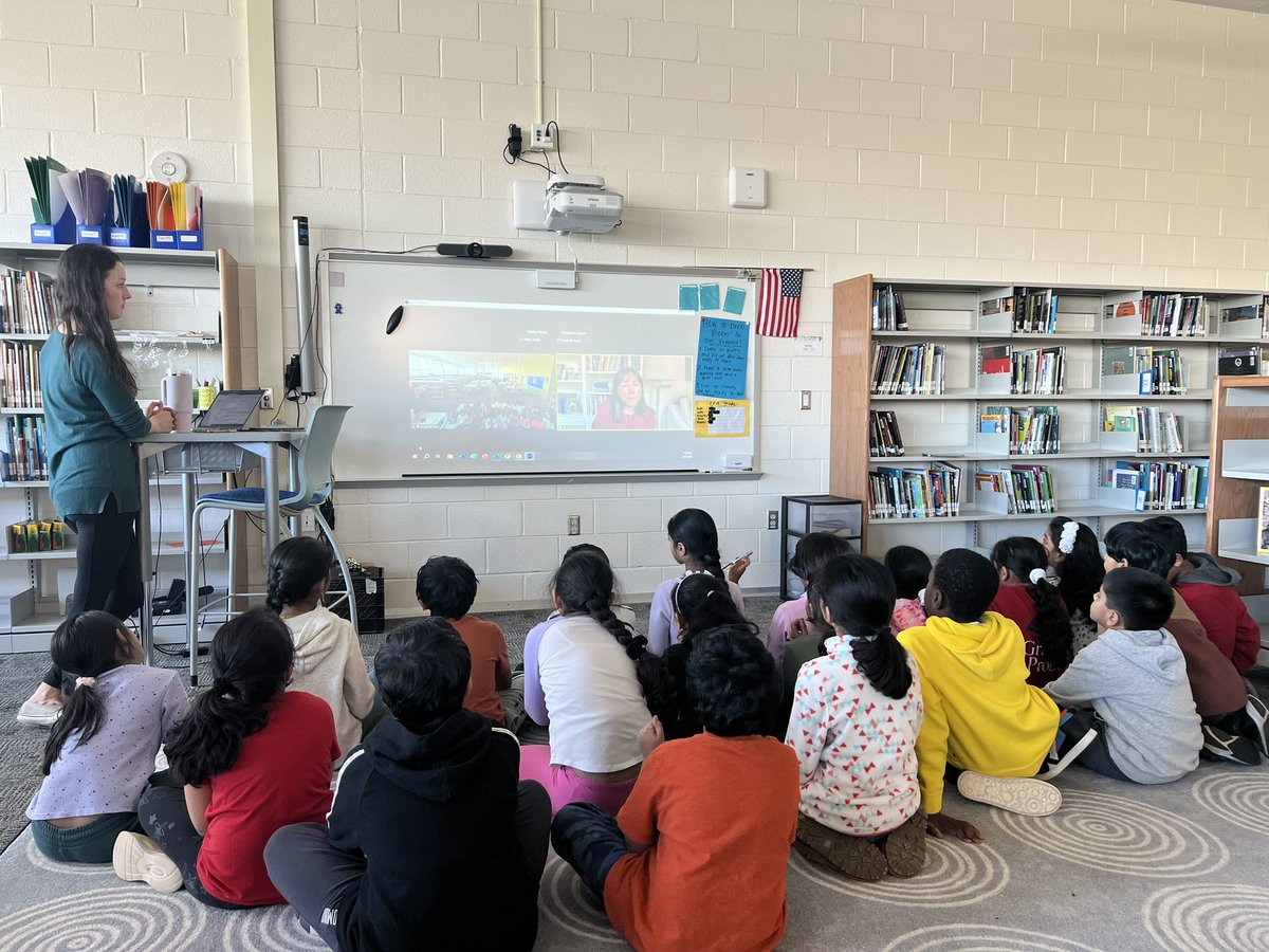 mrsadkissonlcps's tweet photo. Thanks @torie_soni for organizing a special visit with author Marianne Malone today for #WorldReadAloudDay 📚 @McNairUpperES https://t.co/cClzJTM5S5