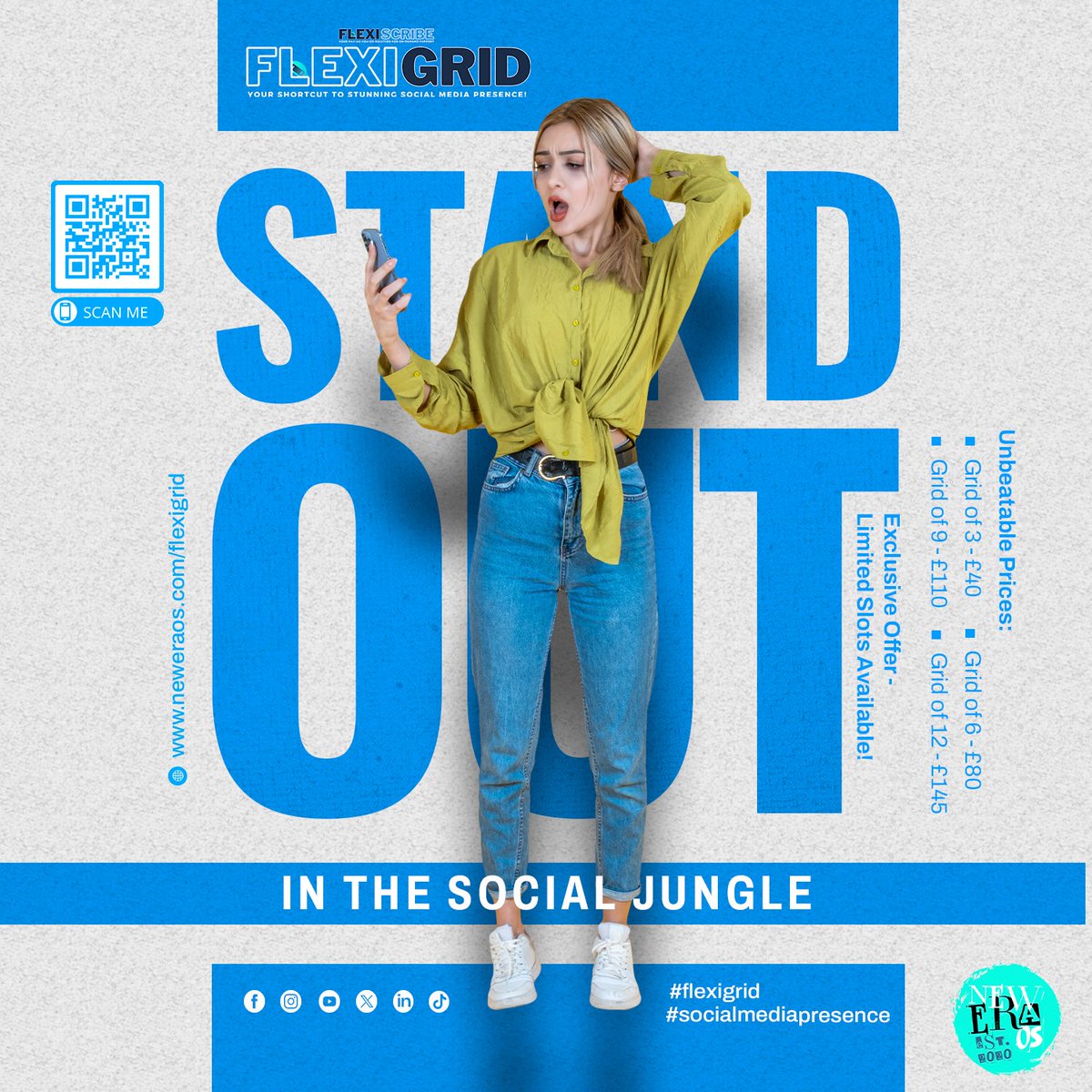 Str8Gen's tweet image. Social media jungle got you lost? Flexiscribe is your compass to brand visibility! #flexiscribe #neweraos

🌐neweraos.com/flexigrid

#ukstartup #uksmallbusiness #londonlife #needamarketingplan #letschat #freeconsultation #dmfordetails #readytowin