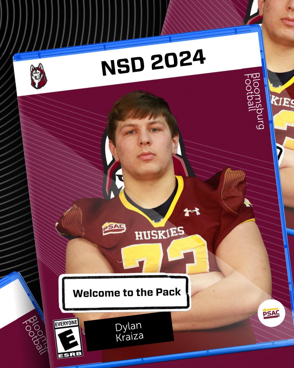 GoBUHuskies's tweet photo. Welcome to the Pack: Dylan Kraiza! A 6-2 o-lineman from Ardmore, Pa. and Malvern Prep High School! @BloomUFootball

NSD24: https://t.co/BSo3HZP9JK

#NSD24 #RunAsOne #Unleashed https://t.co/mYi3vTmzfR