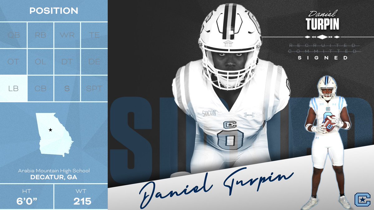 Big-time ‘backer joining the dogs. Welcome to Charleston, @danielturpin35! #ArriveAtTheDel x #NSD24