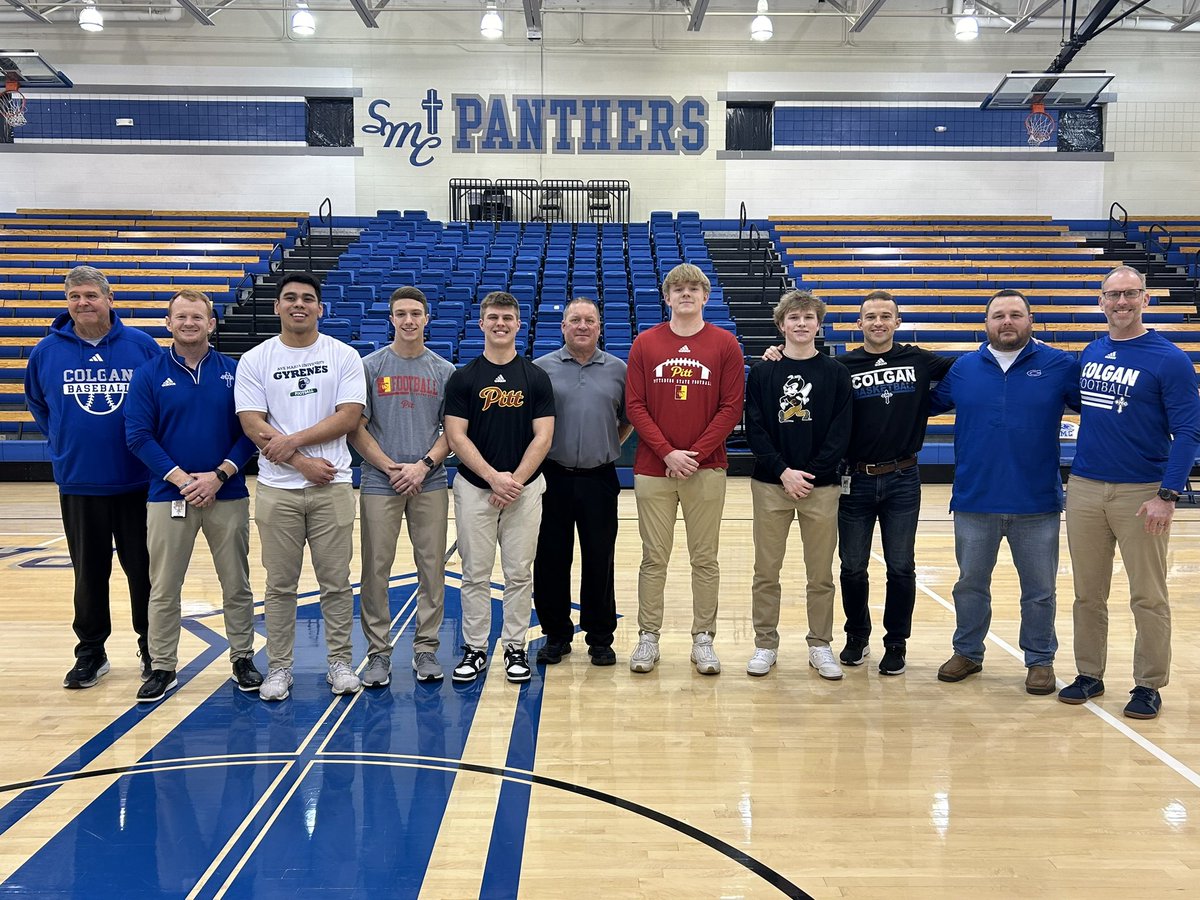 Colgan Football (@colgan_football) on Twitter photo Congratulations to all of our guys who signed to play at the next level. Thank you for your contributions and best of luck in the future! Congratulations to all of our guys who signed to play at the next level. Thank you for your contributions and best of luck in the future!