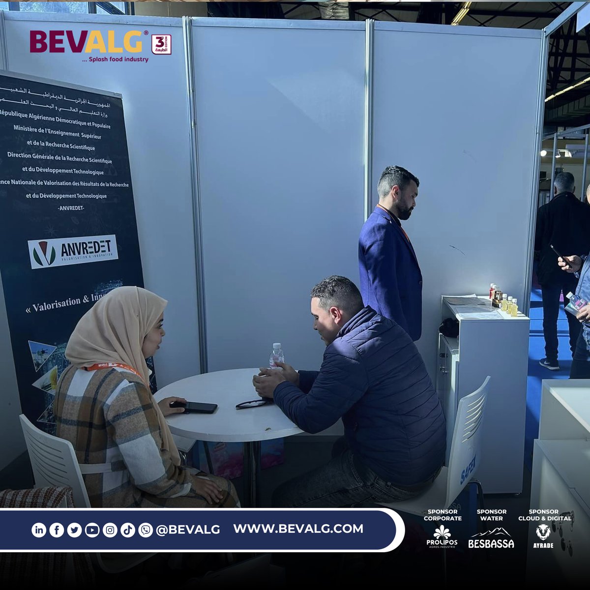 BEVALGexpo's tweet photo. 🟠🟠 مؤسسة ناشئة جزائرية تستعرض خلال مشاركتها في معرض #بيفالج ب #صافكس أحدث إبتكاراتها الصناعية، والمتعلقة بمنتجات تحفّز أكثر مادة التوستيستيرون الذكوري إنطلاقاً من مواد عضوية طبيعية
#بيفالج #الجزائر #مؤسسة_ناشئة #المشروبات https://t.co/ZFxiQEp3Zt