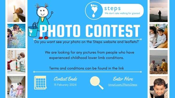 Terms and conditions apply, visit tinyurl.com/PhotoSteps for more information. Top 20 photos will be shared on Steps social media.