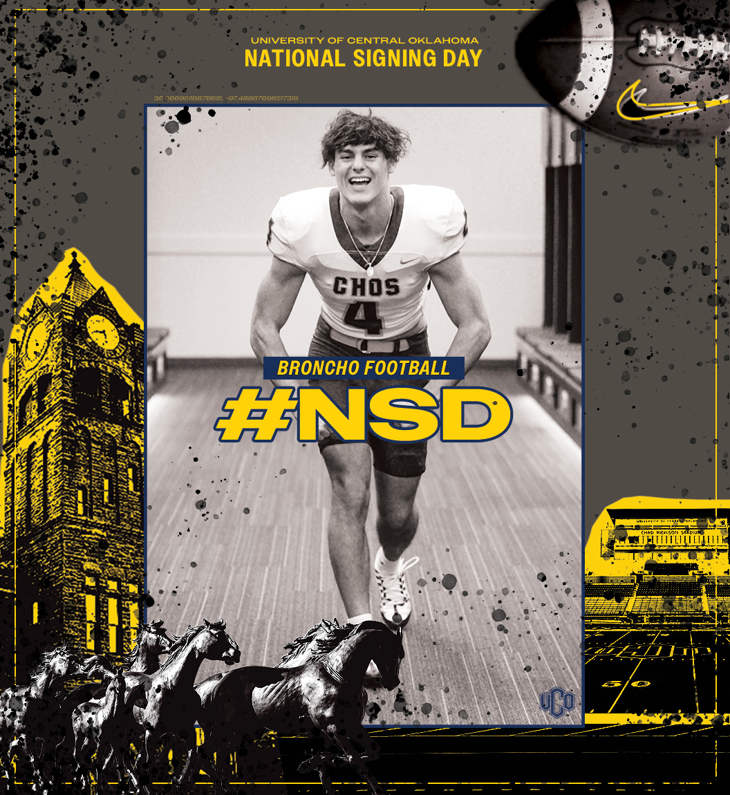 Welcome @AustinHubert3 , Broncho Nation! He is a DB from Choctaw, Oklahoma! He was All-District Corner of the Year. Here is why he chose UCO ' I chose UCO because I believe in the vision of the coaches and program.' Welcome him to Edmond #NSD24 #BACKEND