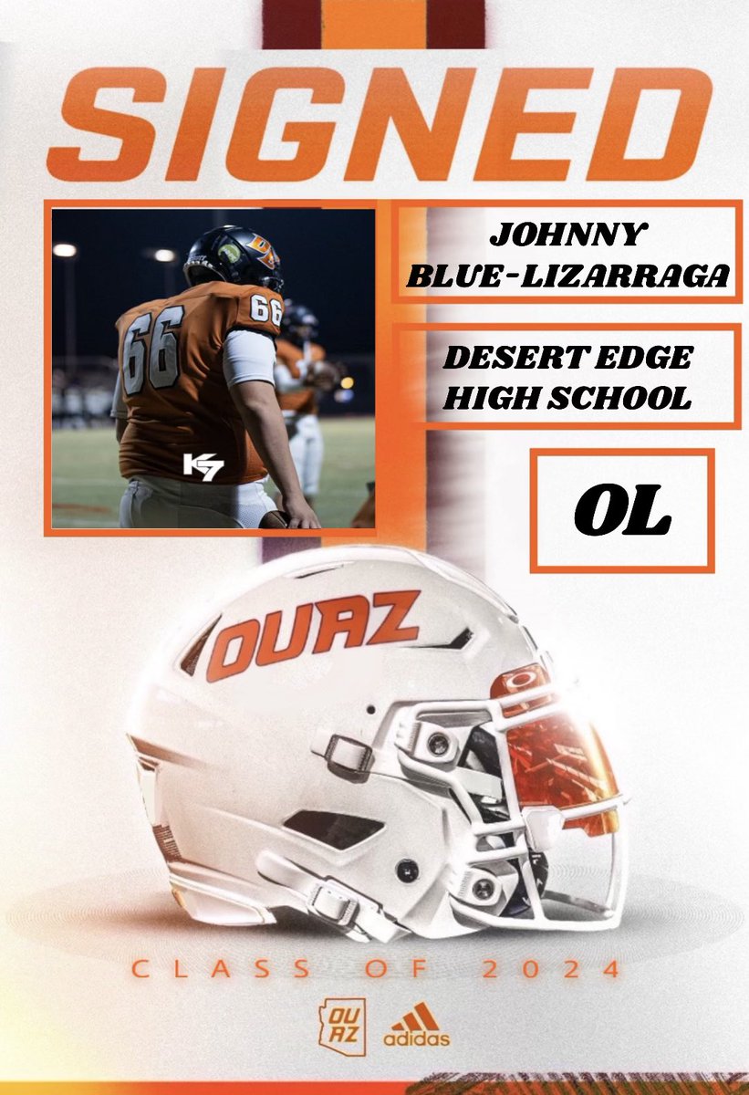 OUAZFootball's tweet photo. EXCITED FOR THE UPCOMING SEASON! WELCOME TO THE PACK 🐺 🐾 🏈 
#THEPACK #WeAreOUAZ https://t.co/JEnBzZ4sd9