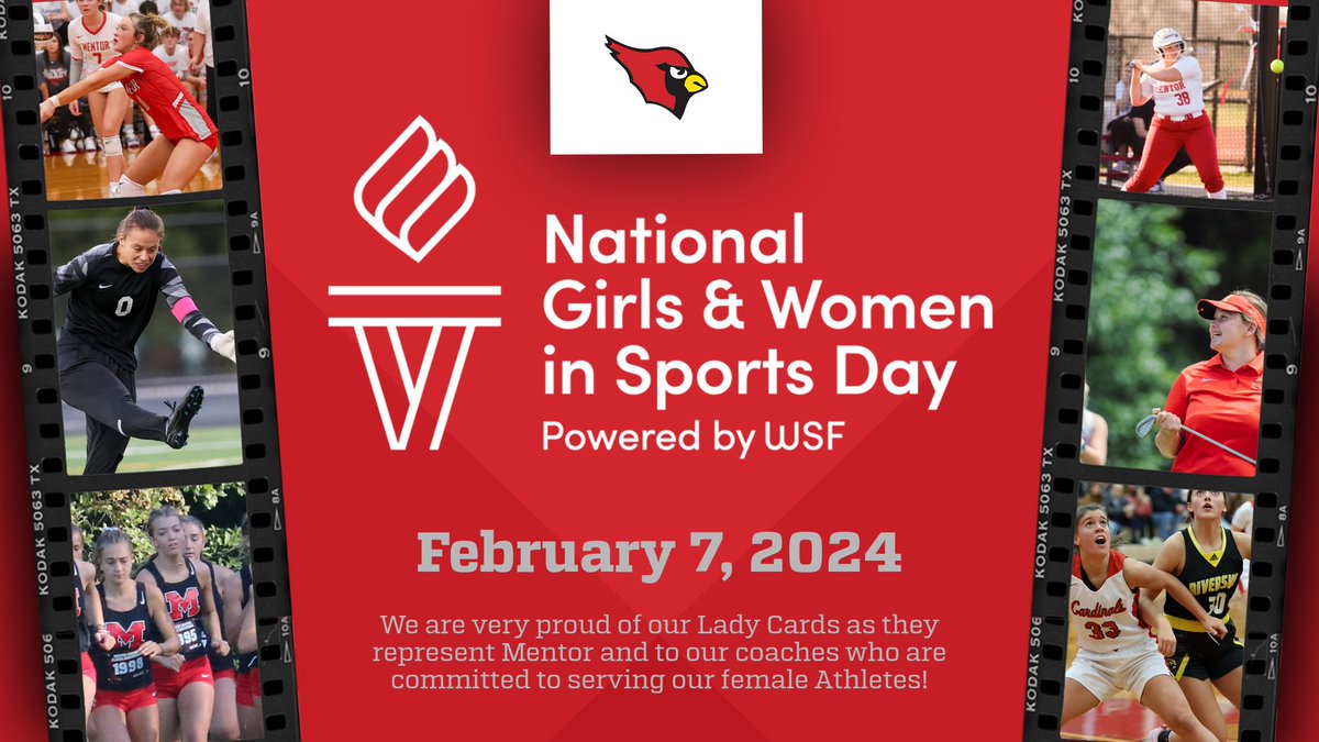 Today we recognize National Women in Sports Day and thank all of those who give our female athletes the support to be successful! #onceacard #thestandard