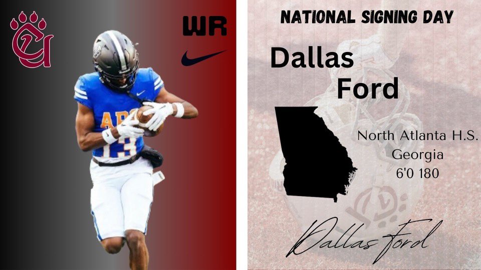 Please Welcome @Dallasford_ a Speedy WR from the Peach State🍑🍑🍑 #CUlture #FastPhysical #NSD24