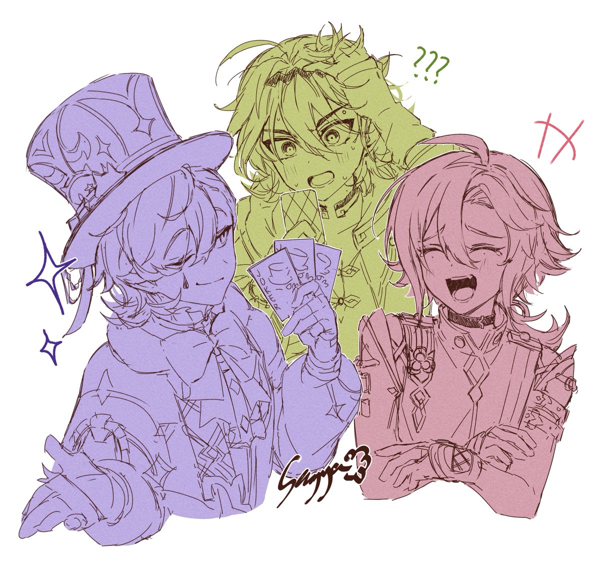 推し🎩🦁🦌
#lyney #gaming #heizou