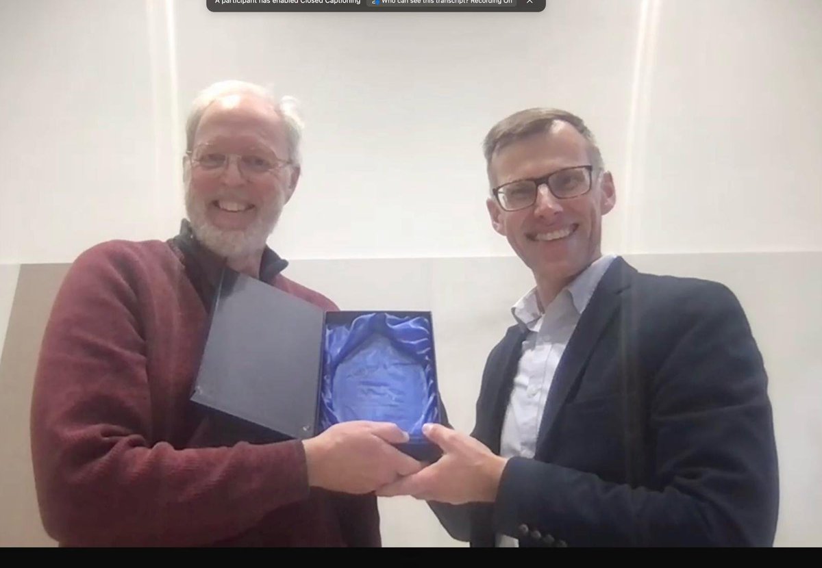 Lubka Roumenina (@roumenina) on Twitter photo The first Legacy award for Complement Research was awarded today to Piet Gros by the <a href="/ComplementSoc/">Complement Society</a> International Complement Society at an online symposium in his honor.
We celebrated his amazing contribution to the Structural Biology of Complement.
Congratulations 🎊 Piet! The first Legacy award for Complement Research was awarded today to Piet Gros by the <a href="/ComplementSoc/">Complement Society</a> International Complement Society at an online symposium in his honor.
We celebrated his amazing contribution to the Structural Biology of Complement.
Congratulations 🎊 Piet!