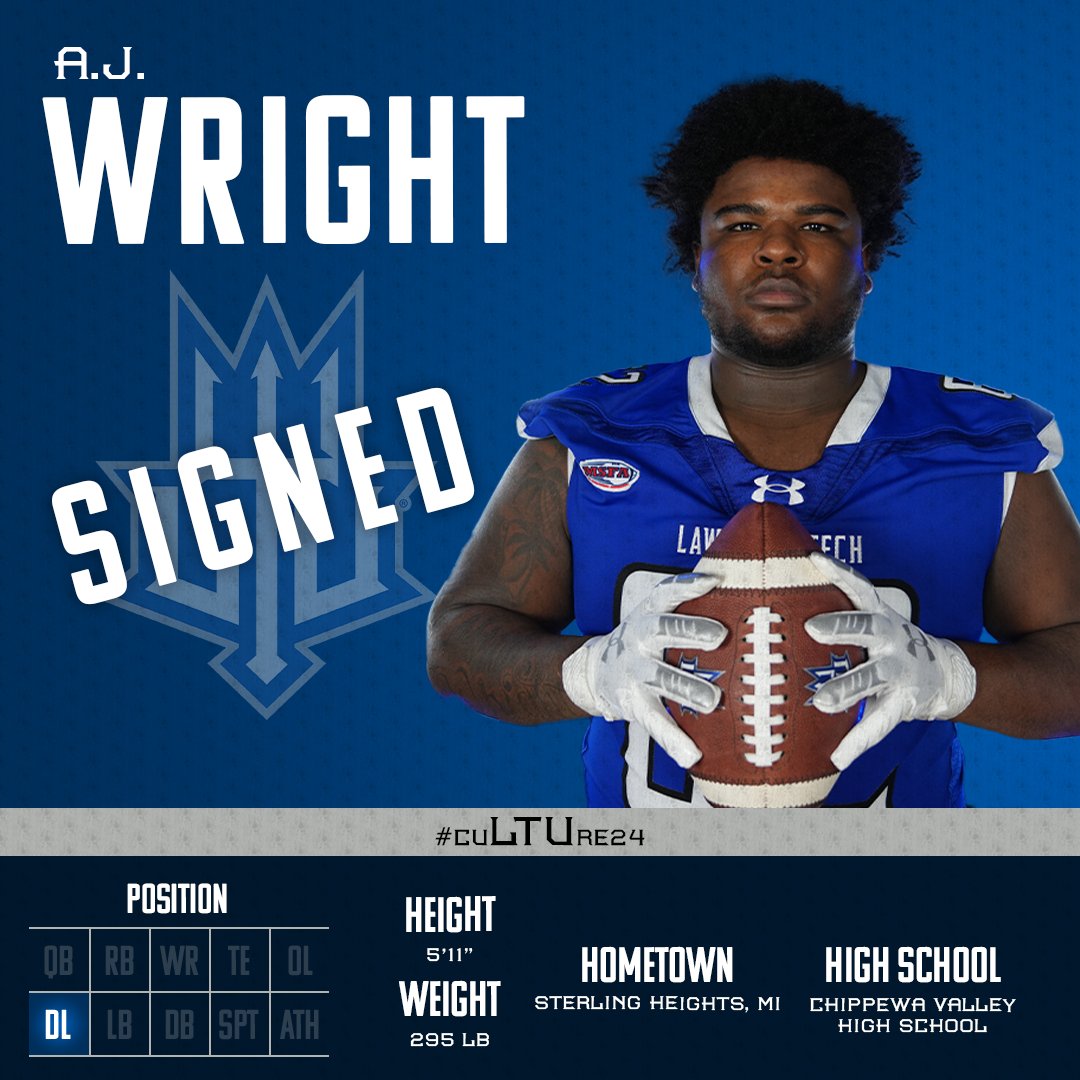 SIGNED. SEALED. DELIVERED. 📝 Welcome to the Blue Devil Family, @Wright_Anthony6 🔱 #cuLTUre24 #WeAreLTU #NSD2024