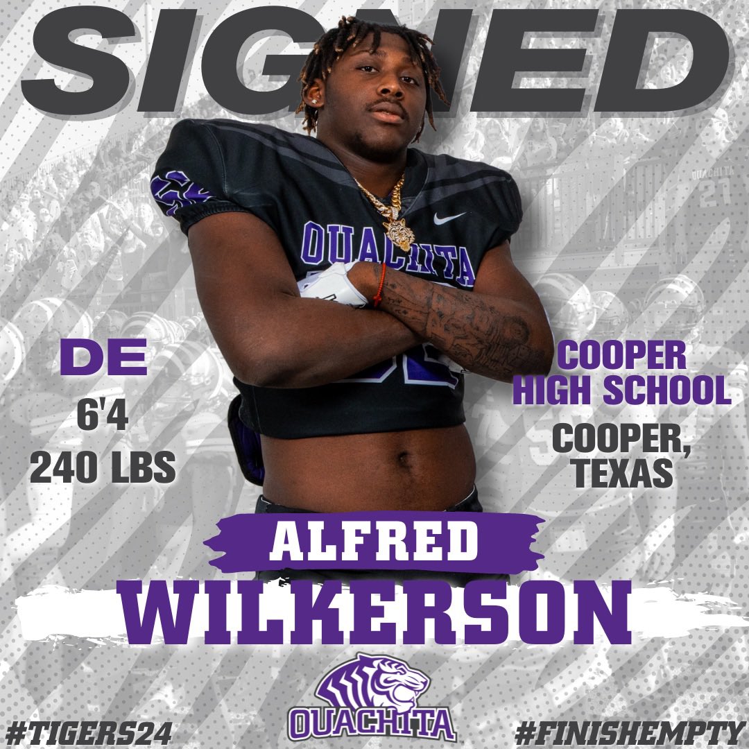 Welcome to the @OuachitaFB family! @AlfredDeshon52 #FinishEmpty