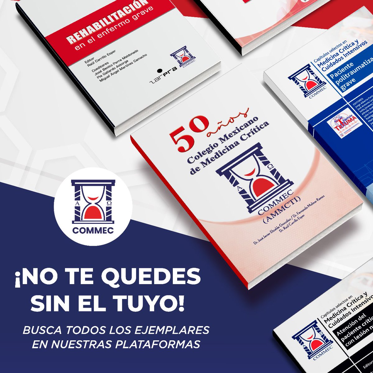 📢 ¡No te pierdas ni un ejemplar de nuestra revista COMMEC! 📚
Encuentra todos los números disponibles en nuestra plataforma y mantente al día con las actualizaciones médicas

📱 Adquiérela en el siguiente enlace 
medigraphic.com/cgi-bin/new/pu…