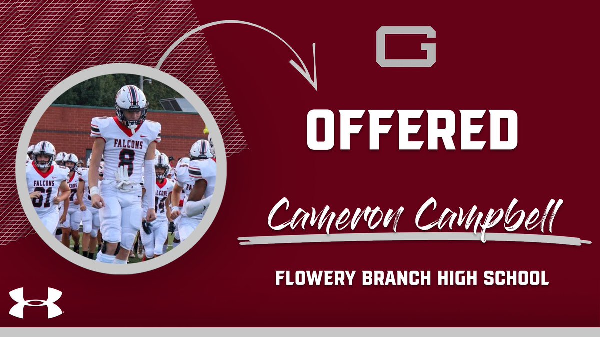 camocampbell8 (@camocampbell8) on Twitter photo #AGTG After a great visit and talk with <a href="/_DavidStadler/">David Stadler</a> I am blessed to receive an offer from <a href="/GuilfordFB/">Guilford College Football</a>‼️‼️
<a href="/jntester/">Jason Tester</a> <a href="/BranchRecruits/">BranchRecruits</a> <a href="/NEGARecruits/">Northeast Georgia Recruits</a> #AGTG After a great visit and talk with <a href="/_DavidStadler/">David Stadler</a> I am blessed to receive an offer from <a href="/GuilfordFB/">Guilford College Football</a>‼️‼️
<a href="/jntester/">Jason Tester</a> <a href="/BranchRecruits/">BranchRecruits</a> <a href="/NEGARecruits/">Northeast Georgia Recruits</a>