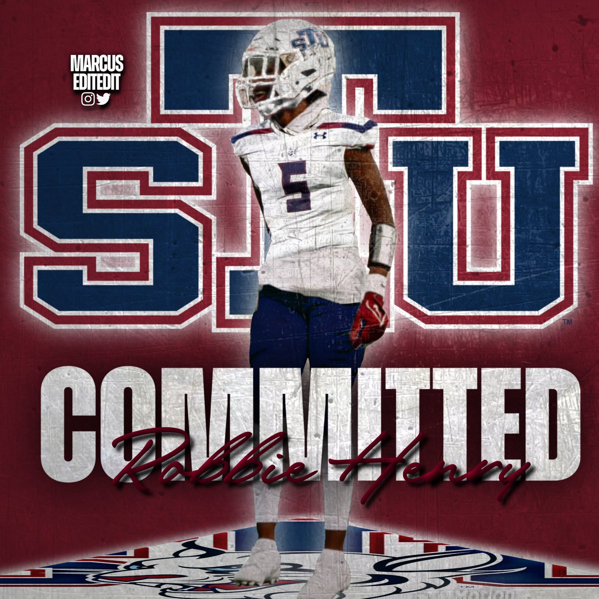100% Committed <a href="/STU_Football/">STU Football</a> <a href="/GolemanFootball/">Goleman Football</a> <a href="/larryblustein/">Blustein Recruiting</a>