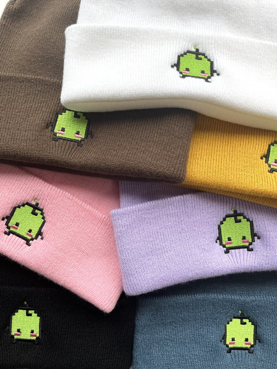 JUNIMO BEANIE GIVEAWAY 💚

Giving away 2 Junimo beanies! Perfect to match with someone 👀

To enter:
💜 follow me &amp; <a href="/splashjaguar/">liv 🪴🐆</a> 
💚like &amp; RT this post
❤️reply with which is your fav! 
💛tag a friend for an extra entry 

Open internationally! 🌎

Closes February 10th ✨
