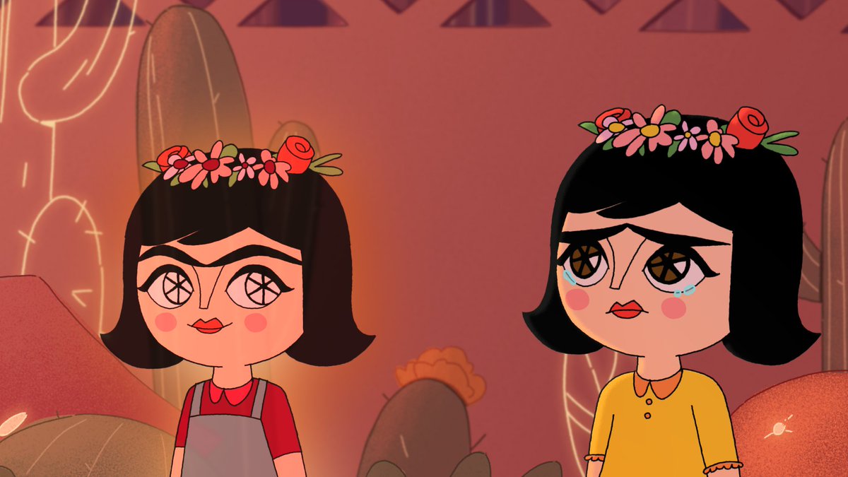 Tobo & Du Coup’s web series ‘Frida, c’est moi’, inspired by the childhood of cult Mexican artist Frida Kahlo, has been on Télé-Québec since October… and Frida is coming back in an animated film in a few months! More to come from #srfshowcase! #kidscreen #rocketfunded