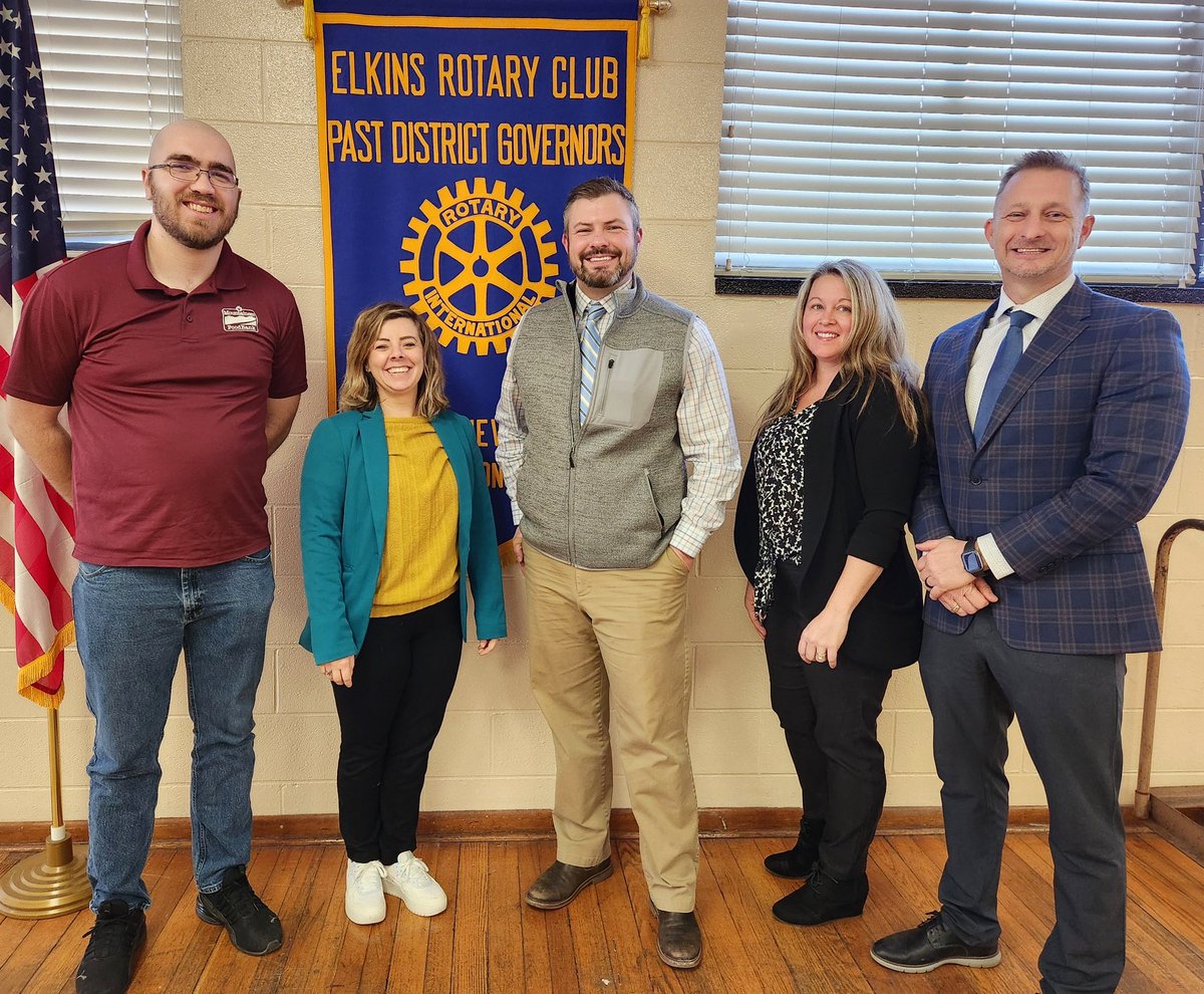 We were honored to speak at the Elkins Rotary Club meeting this past Monday! Our team shed light on the critical work happening at MFB and emphasized the significance of community involvement in tackling hunger in WV. A big thanks to the Elkins Rotary for having us!