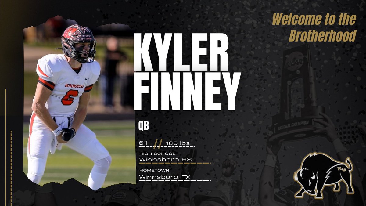 Kyler Finney has signed his papers!