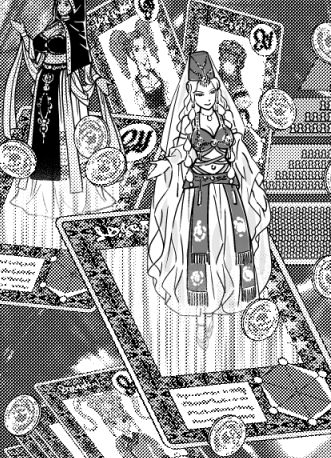 後宮の美姫たちがトレーディングカードになったよ♪
あと1ページ! 