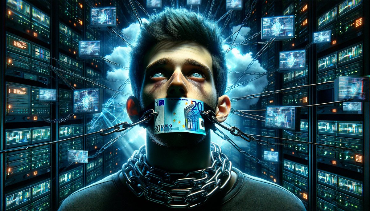 ¡EL DINERO QUE TE HARÁ ESCLAVO!

"Una Moneda para gobernarlos a todos, una Moneda para encontrarlos, una Moneda para atraerlos a todos y atarlos en las tinieblas"

La libertad de usar tu dinero ha terminado, te adentras en la época de la esclavitud monetaria

Dentro hilo 🧵 👇