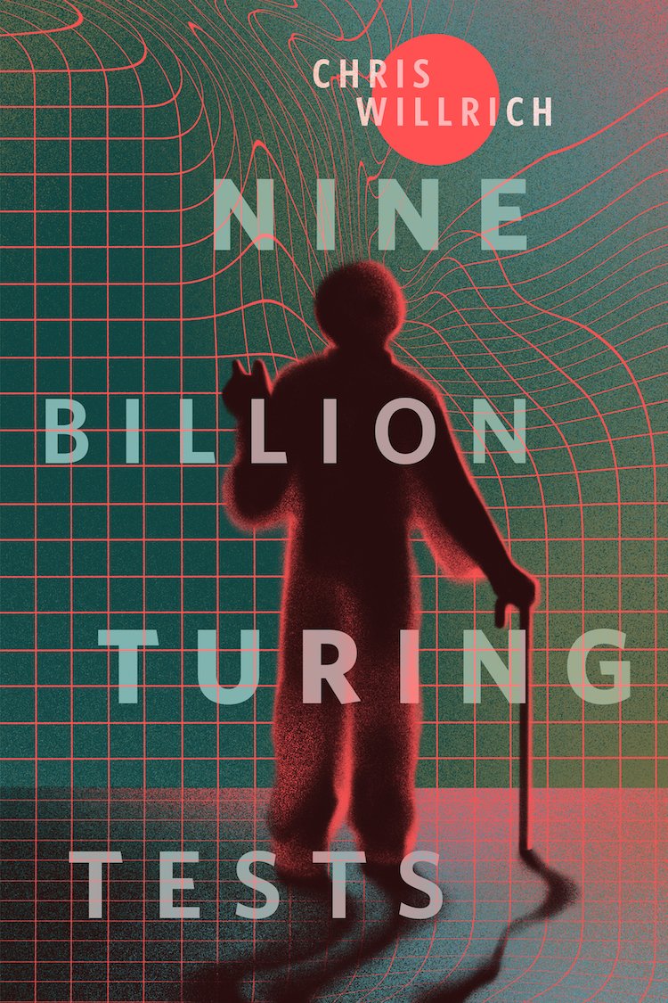 TorDotComPub's tweet photo. In a post-nuclear event Silicon Valley, a grieving man finds no comfort in his community dominated by AI devices.

@LibrarianGoblin's story, "Nine Billion Turing Tests," illustrated by @saraarielwong &amp; edited by @JonathanStrahan, is now on @reactormag!

https://t.co/kr8vEfpV5N https://t.co/eH45zvTT6M