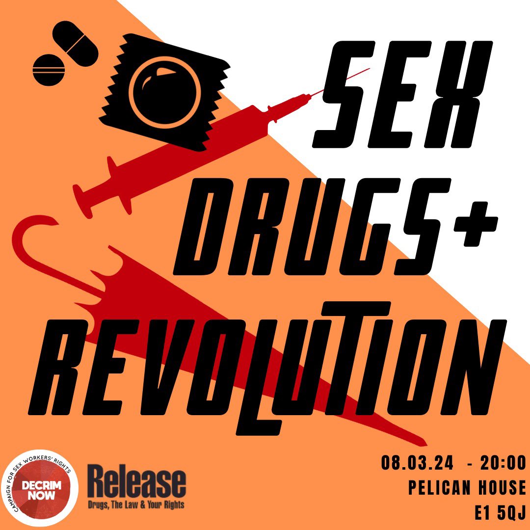 🎊Come party for TWO great causes🎊

Tickets and drink proceeds will be split by <a href="/ukdecrimnow/">DecrimNow</a> and <a href="/Release_drugs/">Release Drugs - @releasedrugs.bsky.social</a> The Release portion will support the upcoming Harm Reduction Hub‼️

tickettailor.com/events/release…