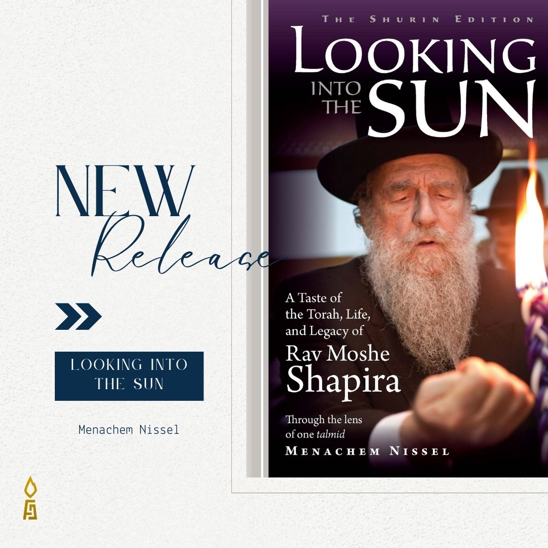 Feldheim's tweet photo. New Release!
Looking into the Sun - A taste of the Torah, life, and legacy of Rav Moshe Shapira by Menachem Nissel
https://t.co/DEdmwr7Zsa
#newrelease #feldheim #feldheimpublishers #lookingintothesun #ravmosheshapira https://t.co/oS1XFsw2jr