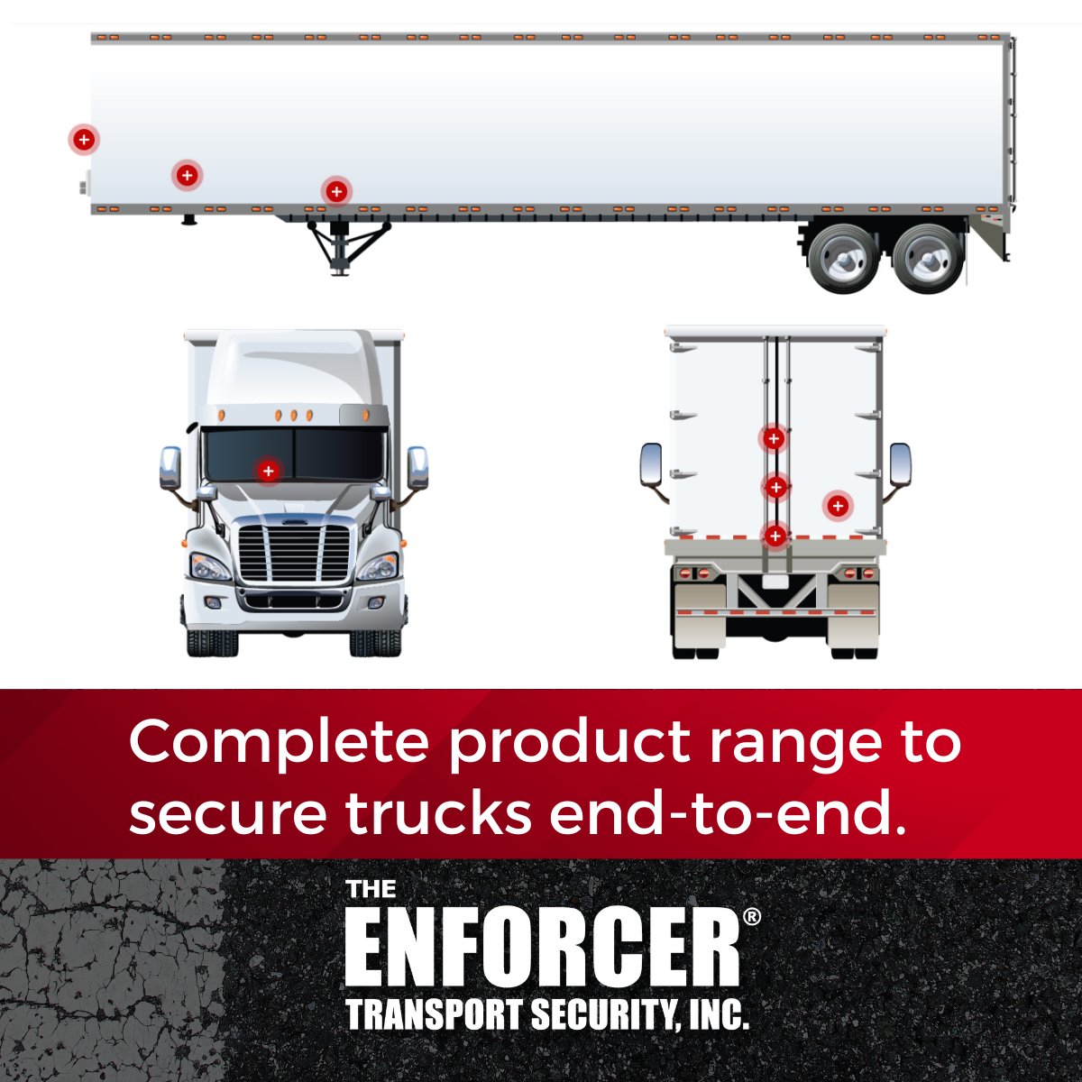 stopcargotheft's tweet photo. Trust the ENFORCER® and ABLOY ® product range to protect your equipment and cargo no matter where the road takes you.

https://t.co/D2IDO6PvCl
#enforcerlocks #abloy #lossprevention https://t.co/RonoqNnMxU