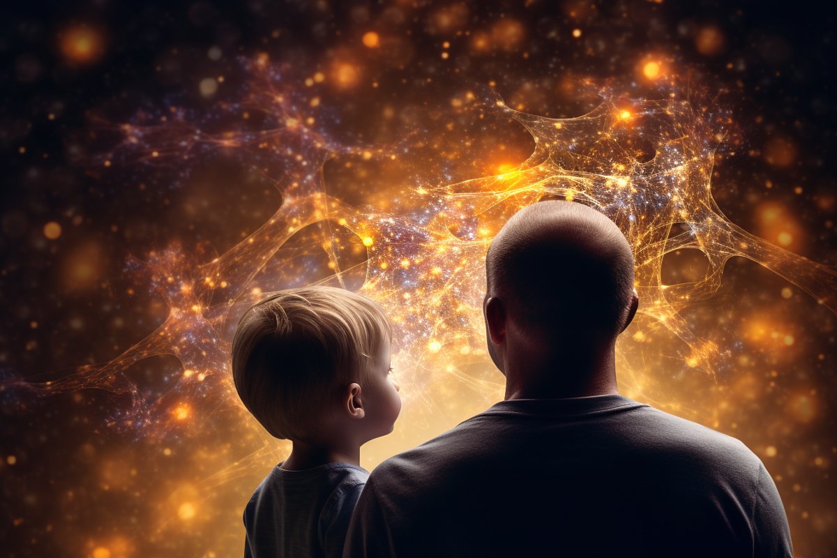 NeuroscienceNew's tweet photo. Parental Traits May Influence Neurodevelopmental Disorders

A new study introduces a novel approach to predicting the risk and severity of neurodevelopmental and psychiatric disorders in children by examining the traits of their parents. 

The research demonstrates that the presence of certain traits in parents, such as symptoms of depression, anxiety, autism, or schizophrenia, can significantly enhance the accuracy of risk assessments for these disorders in their offspring, beyond what genetic screening alone can provide. 

This method acknowledges the complexity of genetic transmission, recognizing that some genetic variants contributing to disorders may not be detectable through standard genetic tests but can be inferred through parental traits. 

Analyzing data from 97,000 families, the study not only offers new insights into the genetic and environmental intertwining in neurodevelopmental disorders but also proposes a refined model for genetic counseling and the creation of personalized therapeutic plans, marking a significant step forward in the field of developmental medicine.

1/3