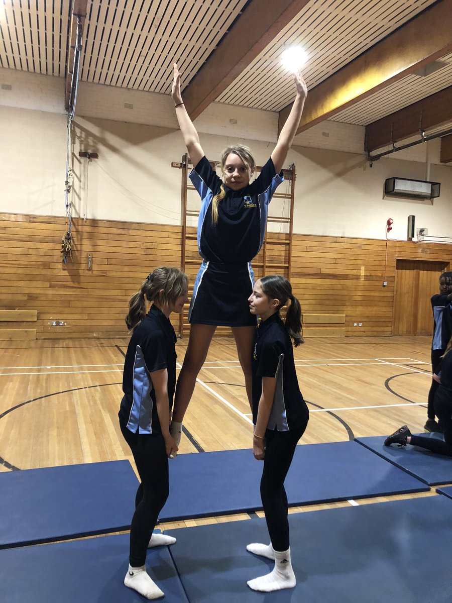 LCAPhysicalEd's tweet photo. Our year 7’s absolutely loving cheerleading in PE this half term. https://t.co/3w8rqE33cx