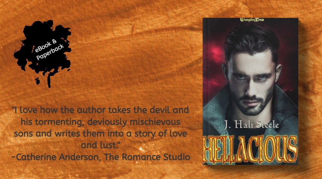 They’re the son’s of Satan 😈 And create havoc wherever they go But nothing can protect them from the women who capture their hearts Available in ebook and paperback books2read.com/HellaciousJHal… #DarkFantasy #RomanticSuspense @JHaliSteele