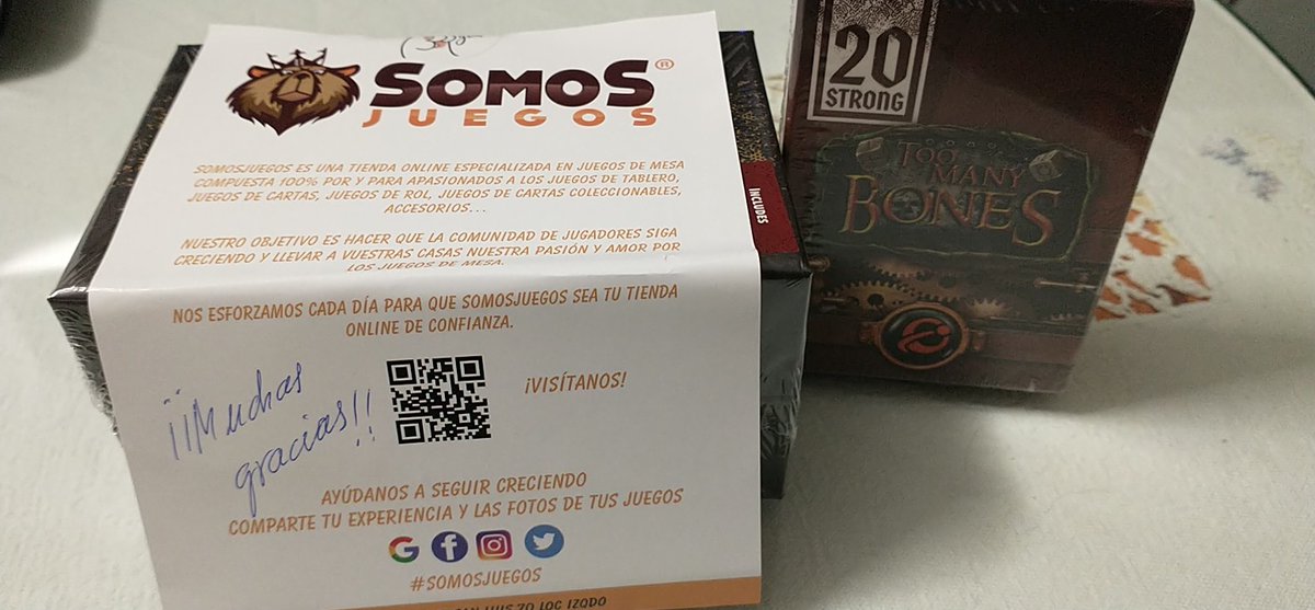 Desgraciaman's tweet photo. Que majos estos chicos de @Somos_Juegos, gracias a vosotros!!! https://t.co/bMzHcce3dC