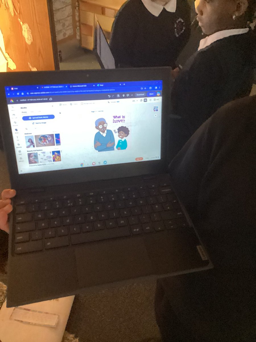 Mrs_EJN's tweet photo. We are in the process of finalising our stories based on the book ‘What is Love?’ in our Learning Journals or through Microsoft Sway. Some of us even dipped into AI generated pictures through @creativecloud! So impressed ✨ #SAPSLLC #SAPSACL https://t.co/qJCRZX59jr