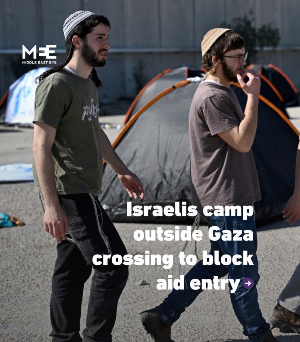 Only psychopaths would block humanitarian aid.