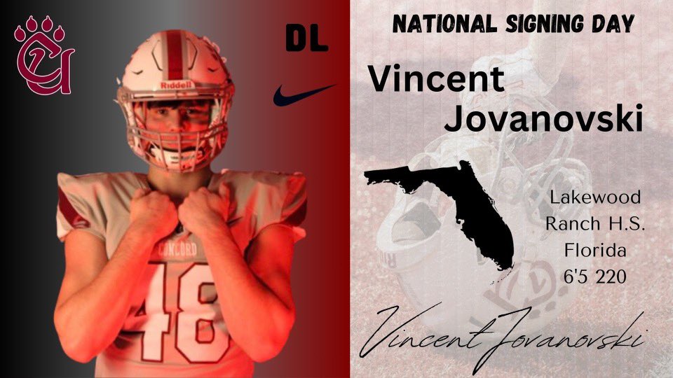 Please Welcome @Vinny_jovi a Long & Athletic EDGE Rusher from the Bottom‼️🌴🌴to the @ConcordFootball Family! #CUlture #FastPhysical #NSD24