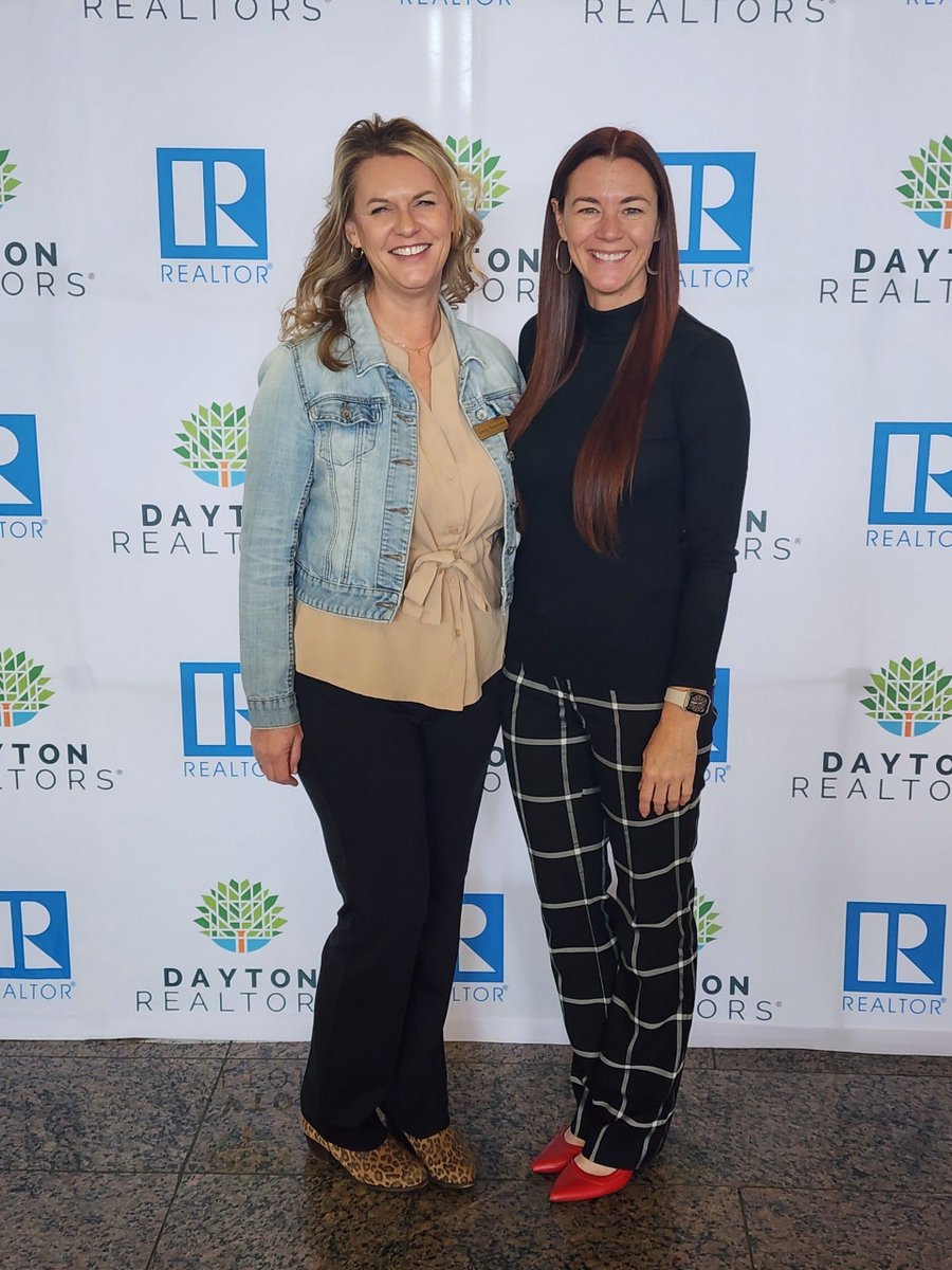 DayAirCU's tweet photo. Emily Summers, Senior Real Estate Lending Officer, and April Walker, Director of Business Development, had a great time yesterday at the Dayton Area Board of Realtors 2023 Sales Leader Luncheon!

#daytonrealtors #salesleaders #community #businessdevelopment https://t.co/4iq6e195dG
