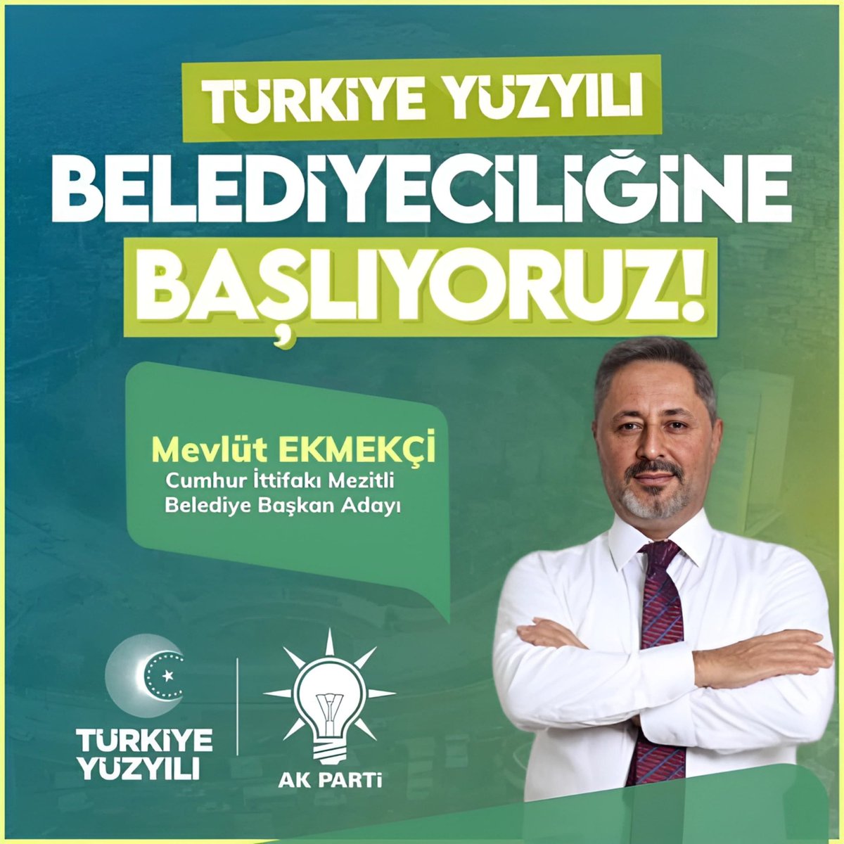 31 Mart Yerel Seçimleri’nde Mezitli’mizi #GerçekBelediyecilik ile buluşturmak için tüm teşkilatlarımızla, hemşerilerimizle, gönüldaşlarımızla ve #Cumhurİttifakımızla beraber HAZIRIZ, KARARLIYIZ !