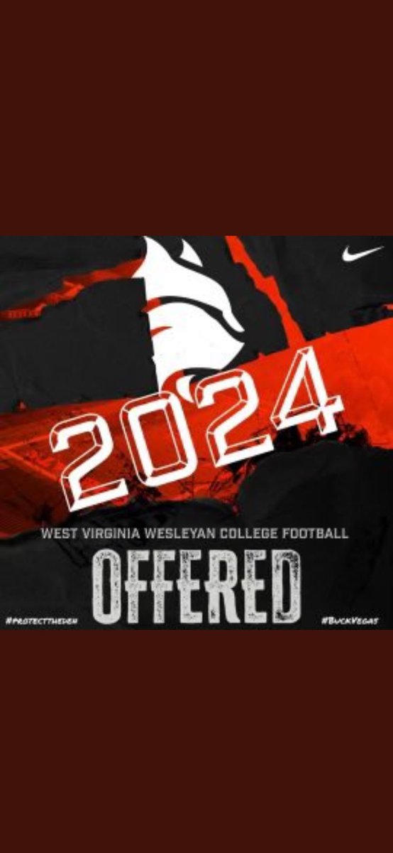#AGTG After a great phone call with @SenseiKennedy I am blessed to receive an offer from West Virginia Wesleyan College!! @ArvieCrouch1