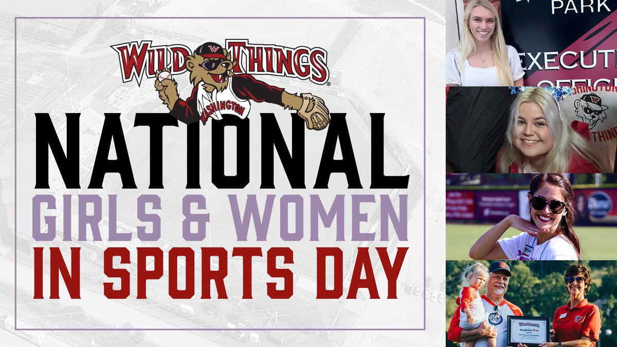 WashWildThings's tweet photo. Busting down barriers and making it all happen 💪

Today we celebrate the women who make our team shine from co-owner Francine Williams to the four women in our front office and all of our seasonal and intern staff.

Happy National Girls and Women in Sports Day! #NGWSD https://t.co/sun5qHzKFb