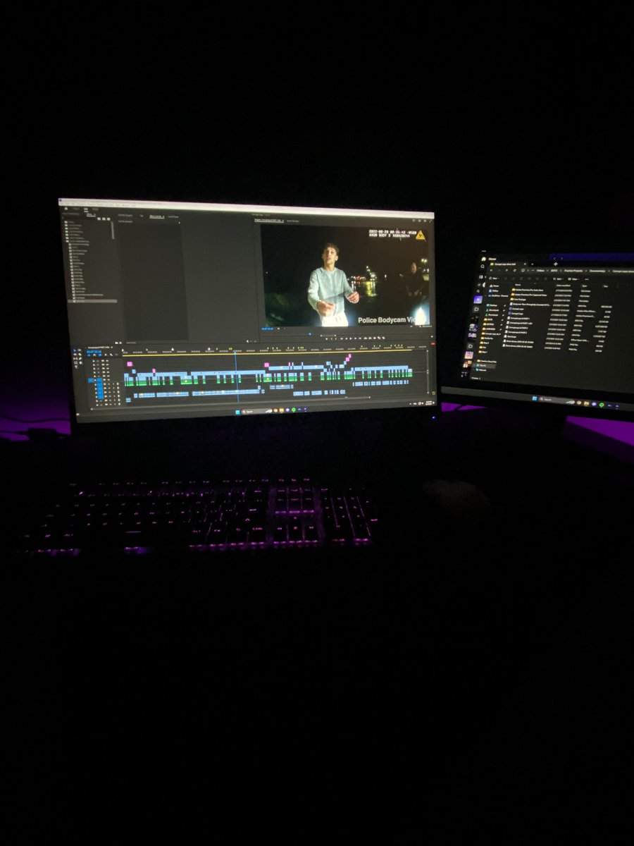 matt (@mattijahvfx) on Twitter photo HUGE respect to all the crime documentary editors out there. 
So much footage to be hand picked and edited.
Been cutting a 20 minute video for the past 6 hours 💀 HUGE respect to all the crime documentary editors out there. 
So much footage to be hand picked and edited.
Been cutting a 20 minute video for the past 6 hours 💀
