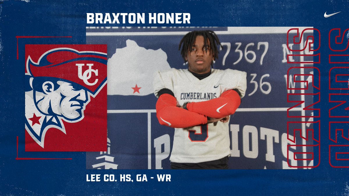 A dangerously fast receiver comes to us from the Peach State! Welcome to The University of the Cumberlands @yoo_brax !!!