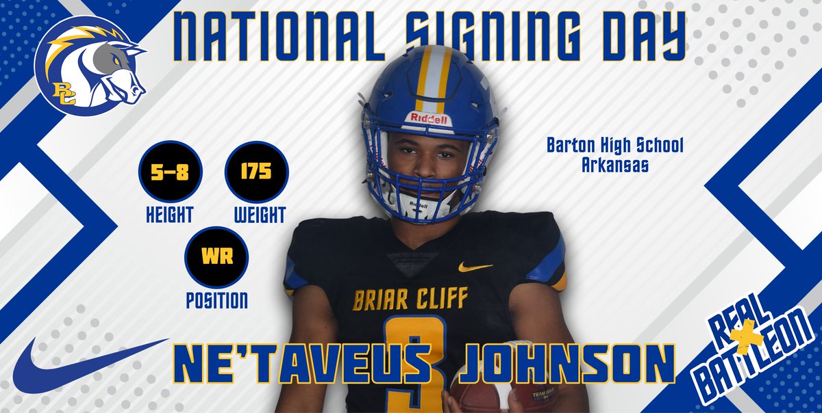 NSD24‼️ ✍️| Ne’Taveus Johnson 📱| @Johnson3Tay 📍| Barton HS 🚨| Wide Receiver 🎥| hudl.com/video/3/150530… #BattleOn | #ALLIN