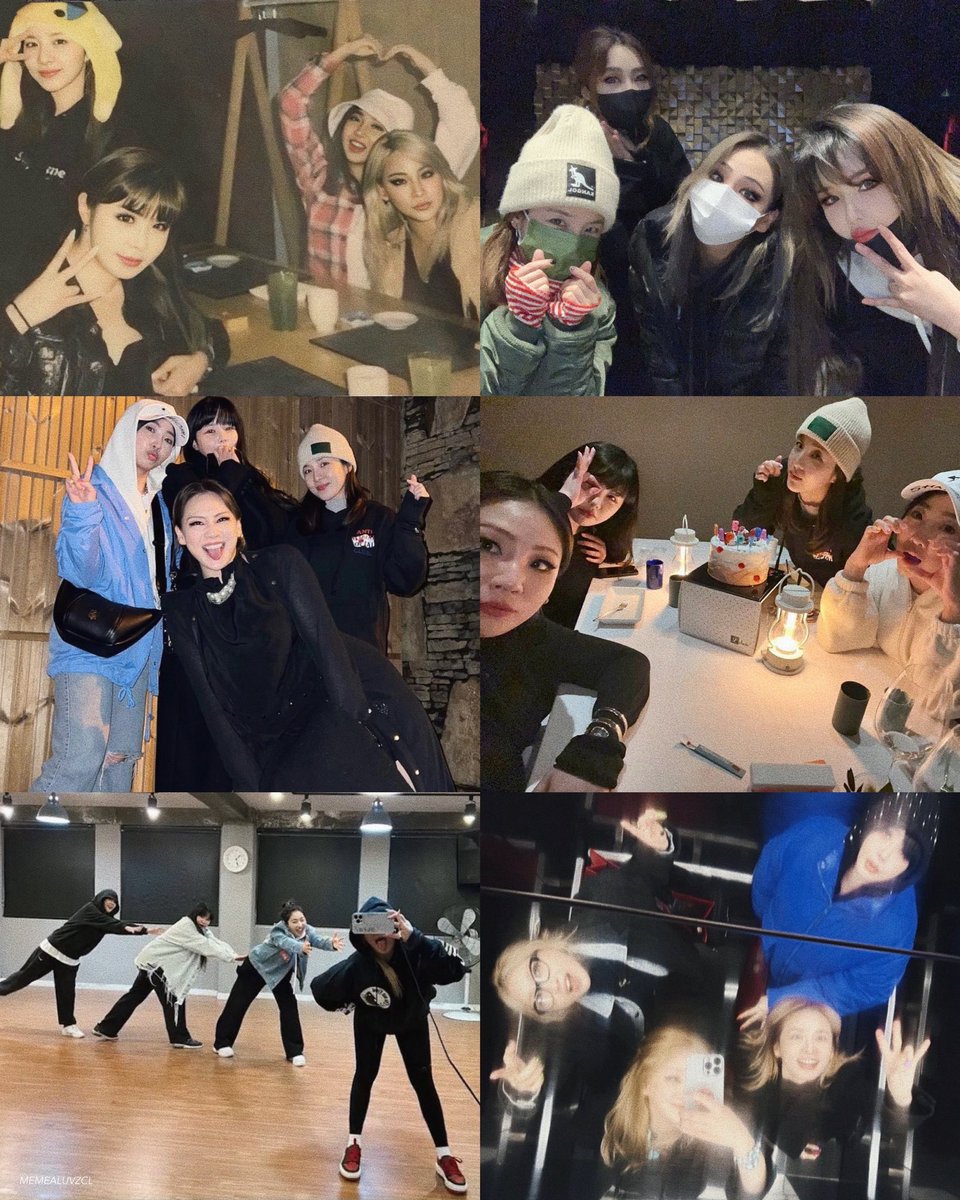 memealuvzCLx's tweet photo. 2NE1 casually hanging out every year after they were force to disband. https://t.co/Ts3whizseJ
