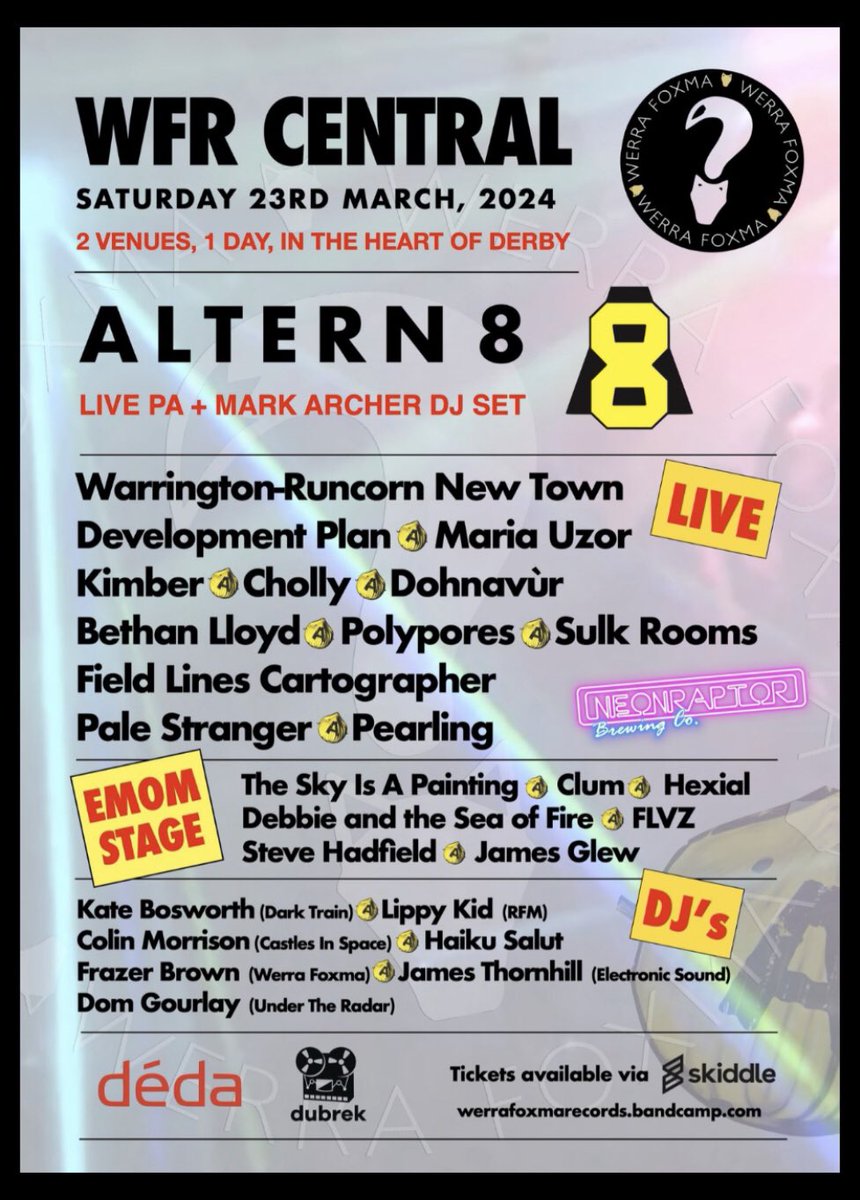 Any of my connections going to this? #WFRCentral to see @WeAreAltern8