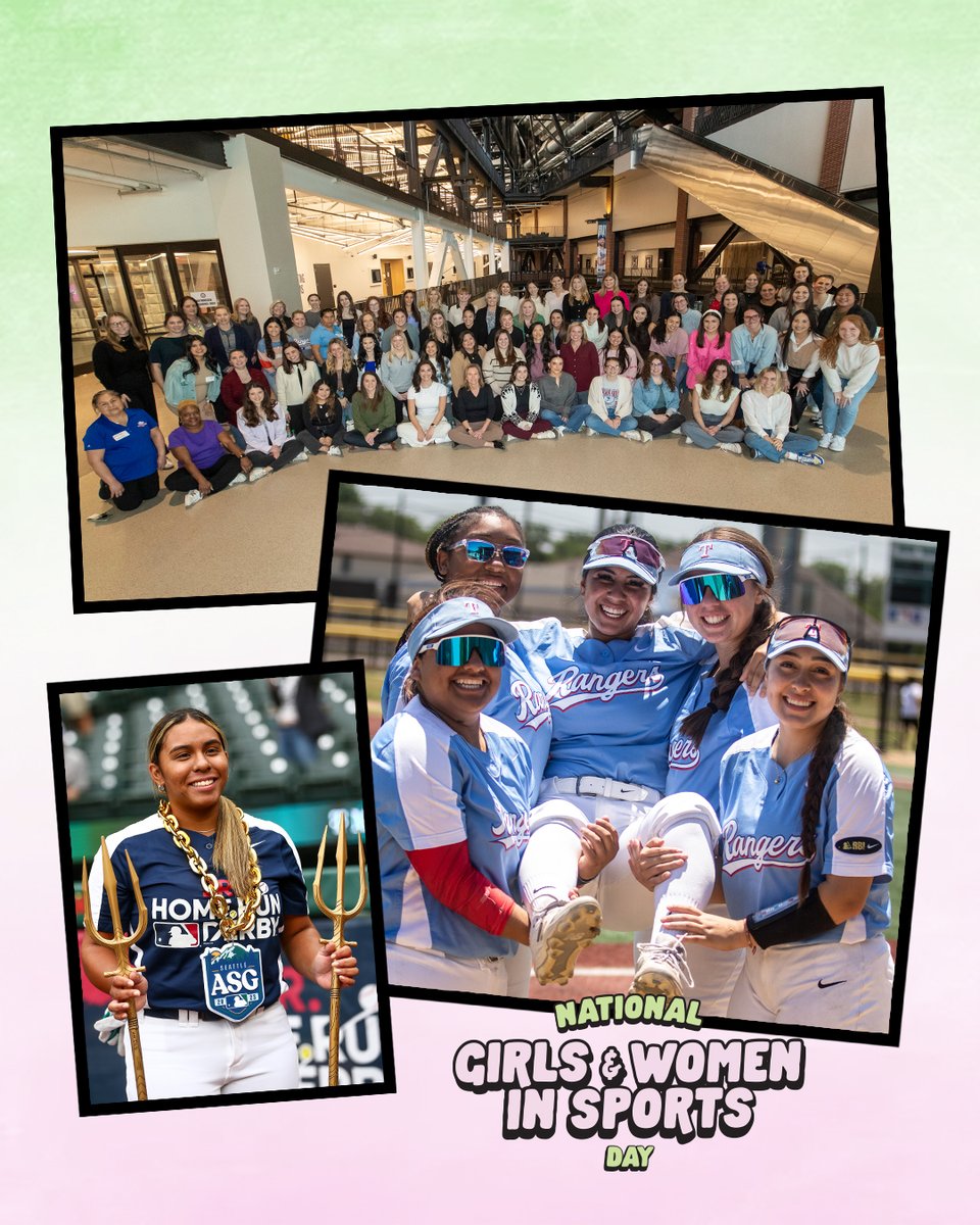 Happy National Girls &amp; Women in Sports Day!

From the field to the front office, we’re proud to celebrate the women who make a great impact within our organization.